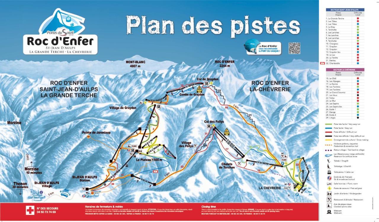 Joli Studio 4 Pers 30M Des Pistes Balcon Plein Sud Au Pieds Des Pistes B27- Draps Non Compris Saint-Jean-dʼAulps Exterior foto