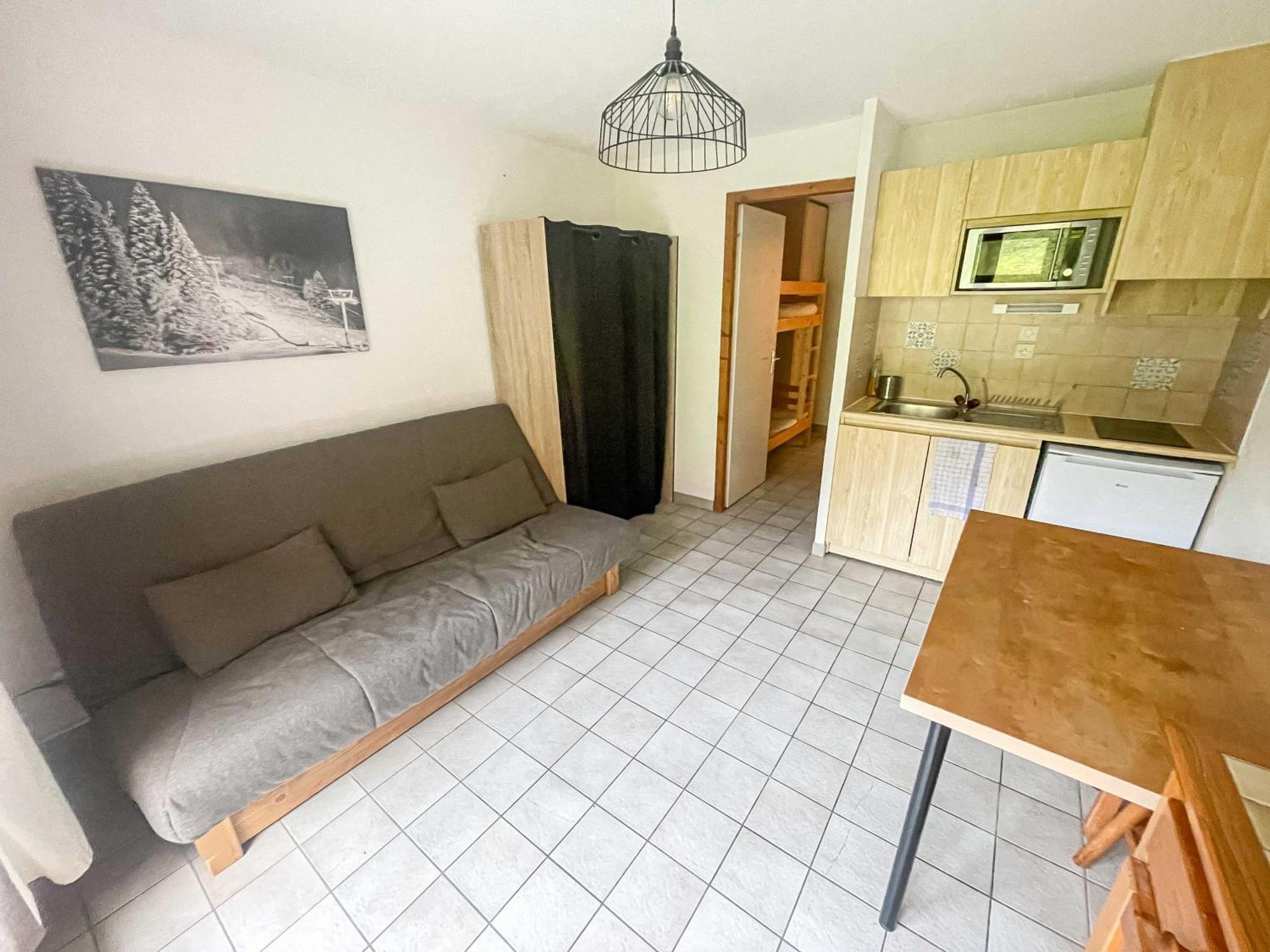 Joli Studio 4 Pers 30M Des Pistes Balcon Plein Sud Au Pieds Des Pistes B27- Draps Non Compris Saint-Jean-dʼAulps Exterior foto